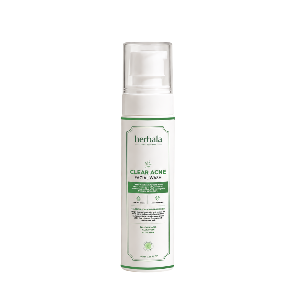 Herbala Clear Acne Facial Wash