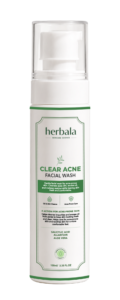 herbala clear acne facial wash 100ml