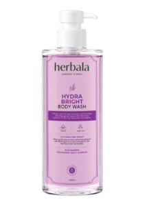 herbala hydra bright body wash 1000ml