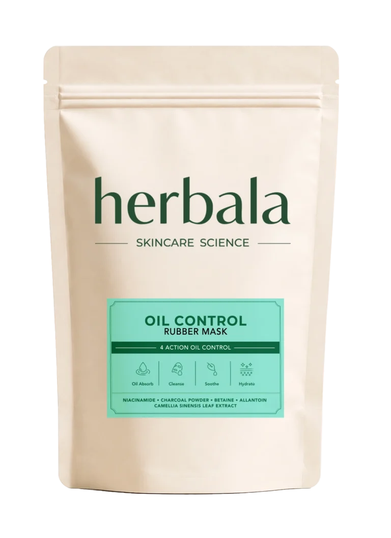 Home herbala oil control rubber mask