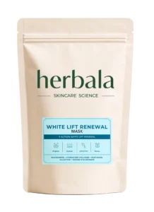 herbala white lift renewal mask 500gr