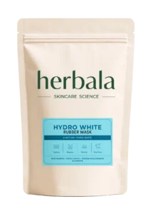 hydro white rubber mask