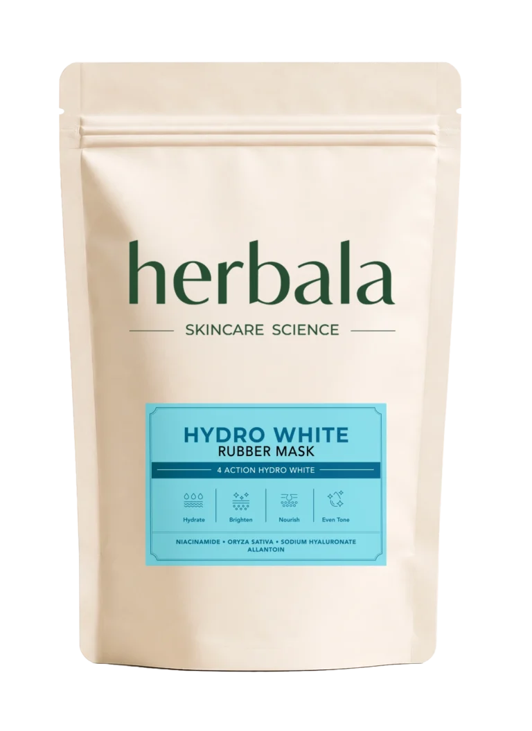 Home hydro white rubber mask